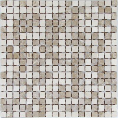 Мозаика Bonaparte Камень Sevilla-15 slim (Matt) 4mm 305x305 от интернет-магазина iNterium.studio