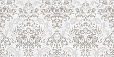 Afina Damask Декор серый 08-03-06-456 20х40 от интернет магазина INTERIUM.studio