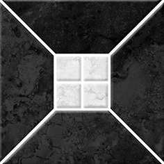 Фото Риальто 1Т тип 2 Плитка настенная черная 20х20 от интернет магазина INTERIUM.studio