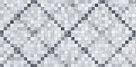 Фото Arte Плитка настенная серый узор 08-30-06-1370 20х40 от интернет магазина INTERIUM.studio