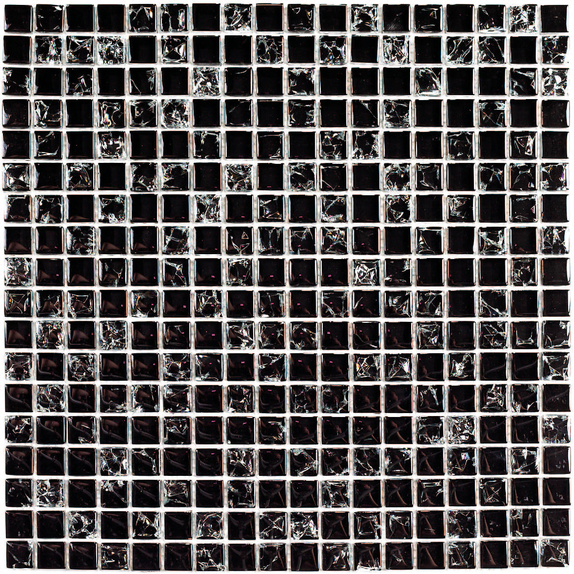 Мозаика Bonaparte  Strike Black 300x300 от интернет-магазина iNterium.studio
