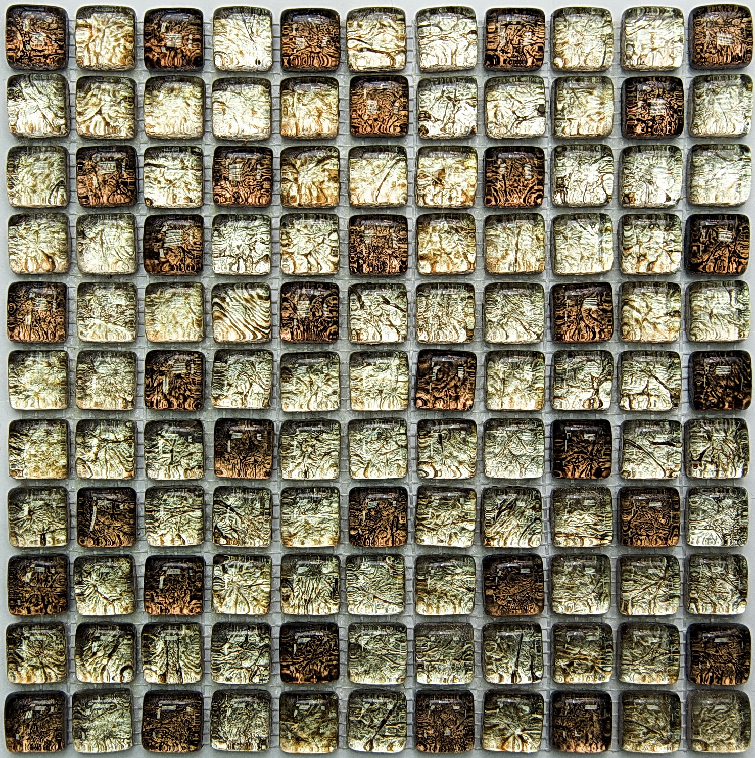 Мозаика NS Mosaic Exclusive S-833 стекло (30х30х8) 300*300 мм от интернет-магазина iNterium.studio