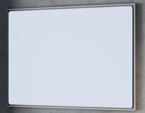 Зеркало Smile Монтэ 90 (92см), серый от интернет магазина INTERIUM.studio