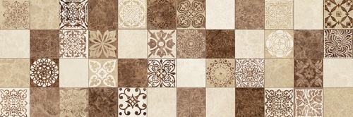 Libra Плитка настенная мозаика коричневый 17-30-11-486 20х60 от интернет магазина INTERIUM.studio
