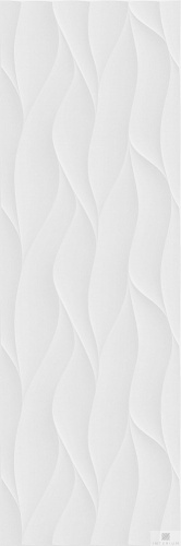 OBO30W2931LC Декор Brilliant White W M/STR 30x90 R Glossy 1 от интернет-магазина iNterium.studio